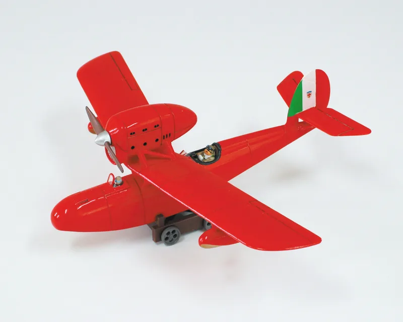 Studio Ghibli Porco Rosso Model Kit - Savoia S.21F Version 2 & Fio by FineMolds – cover