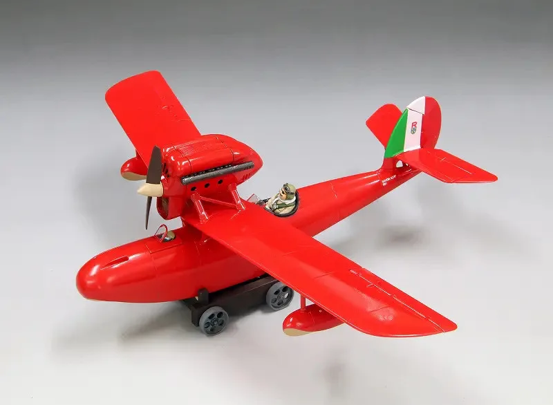 Studio Ghibli Porco Rosso Model Kit - Savoia S.21F Version 2 & Gina van FineMolds – cover
