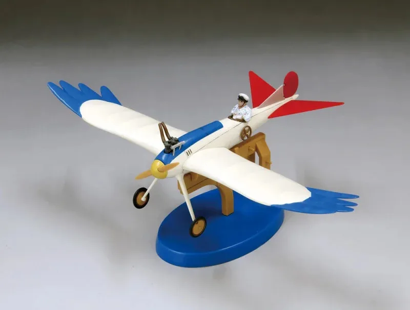 Studio Ghibli The Wind Rises Model Kit - Jirô's Bird Shaped Plane van FineMolds – cover