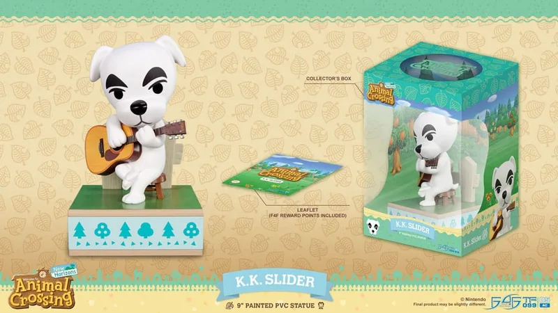 Animal Crossing New Horizons - KK Slider PVC Statue van First 4 Figures – cover