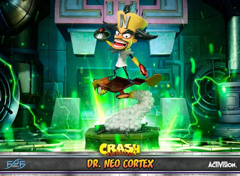 Crash Bandicoot Resin Statue - Dr. Neo Cortex (First 4 Figures) van First 4 Figures – cover
