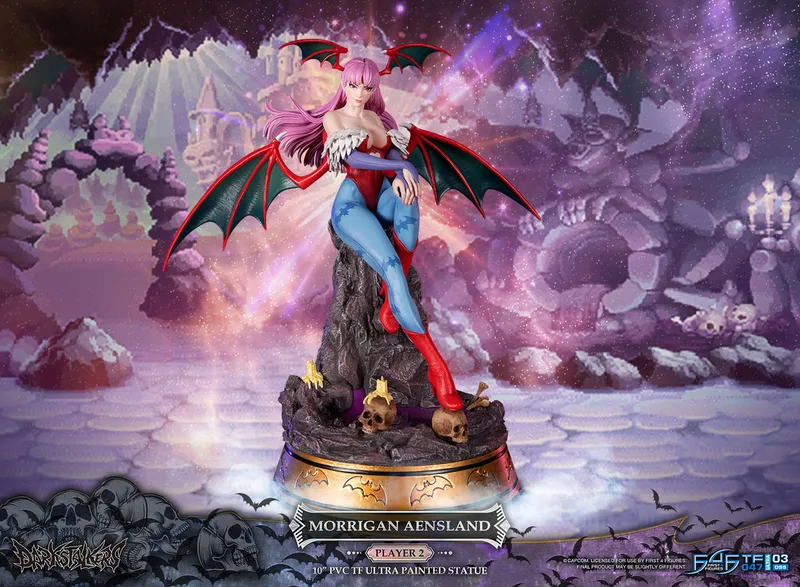 Darkstalkers Resin Statue - Morrigan Aensland (Player 2) (First4Figures) by First 4 Figures – cover