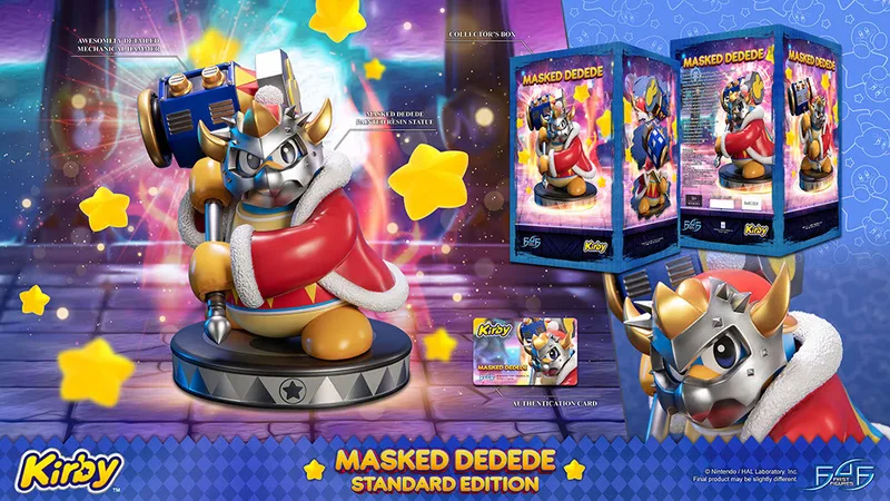 Kirby Resin Statue - Masked Dedede (First4Figures) van First 4 Figures – cover
