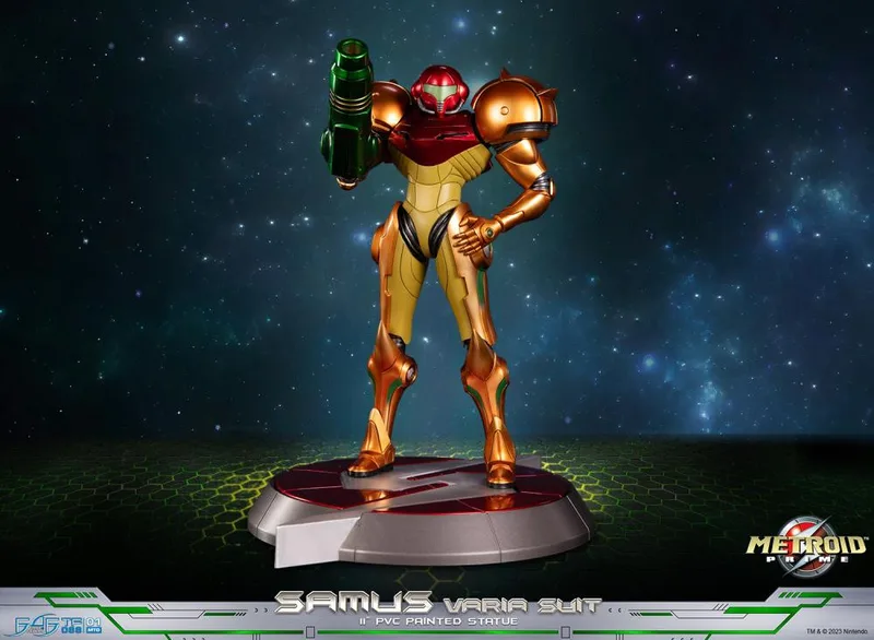 Metroid Prime Resin Statue - Samus Varia Suit (Standard Edition) (First4Figures) van First 4 Figures – cover