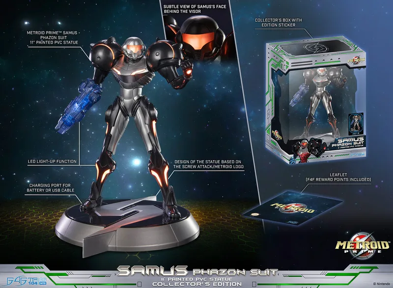 Metroid Prime - Samus Phazon Suit Collectors Edition (First 4 Figures) van First 4 Figures – cover