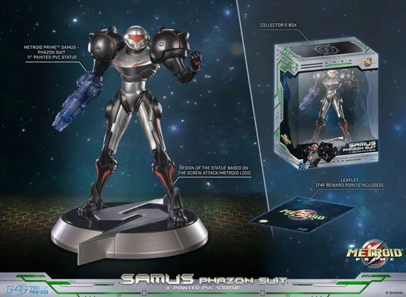 Metroid Prime - Samus Phazon Suit Standard Edition (First 4 Figures) van First 4 Figures – cover