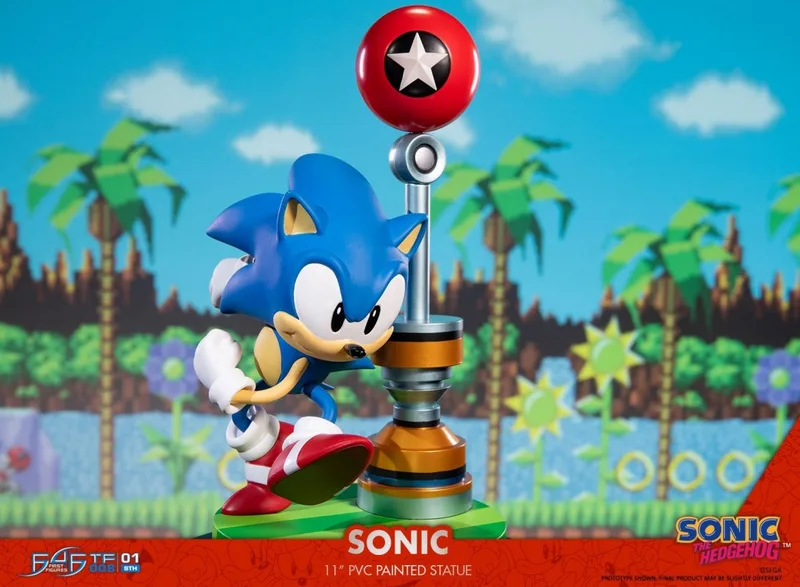 Sonic: Sonic the Hedgehog 11 inch PVC Statue by First 4 Figures – cover