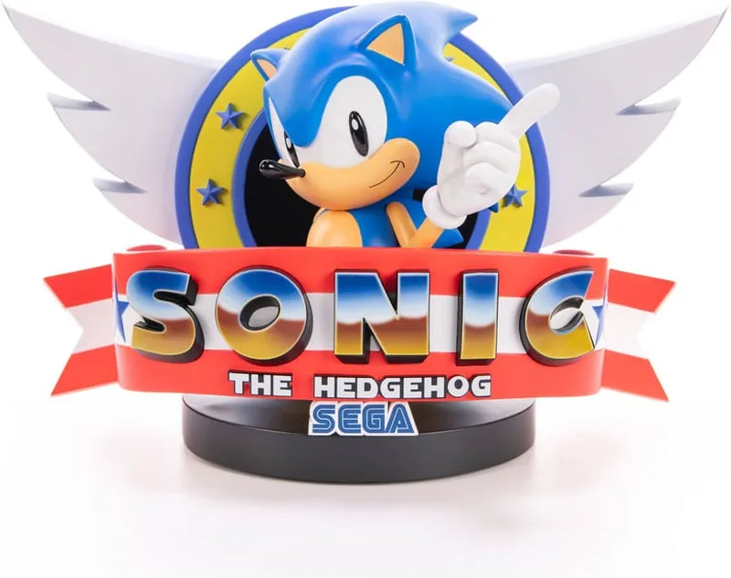 Sonic the Hedgehog Statue - Title Screen van First 4 Figures – cover