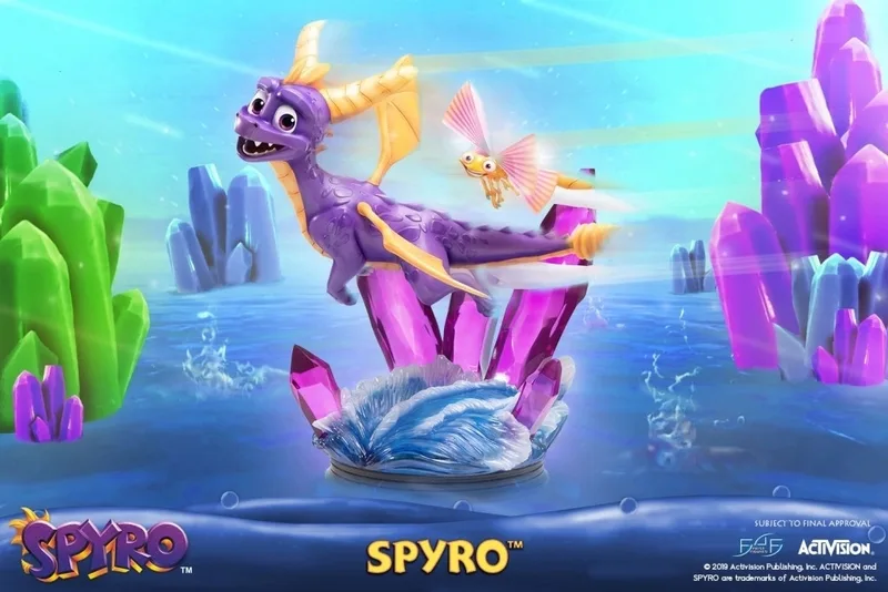 Spyro: Spyro Reignited Statue van First 4 Figures – cover