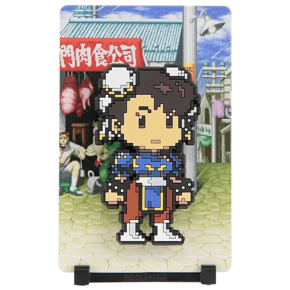 Figgyz 2 Figurine De Chun Li Street Fighter de First 4 Figures – jaquette