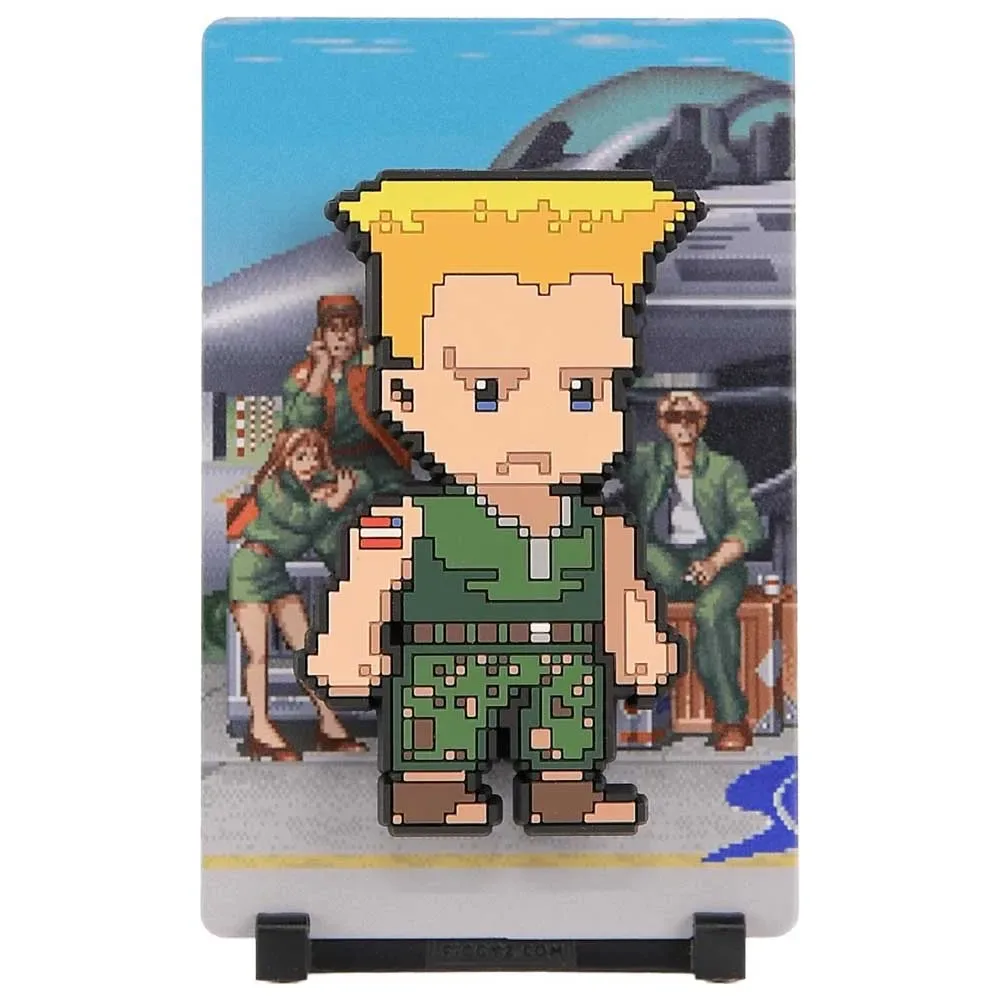 Figurine Guile Figgyz 2 Street Fighter de First 4 Figures – jaquette