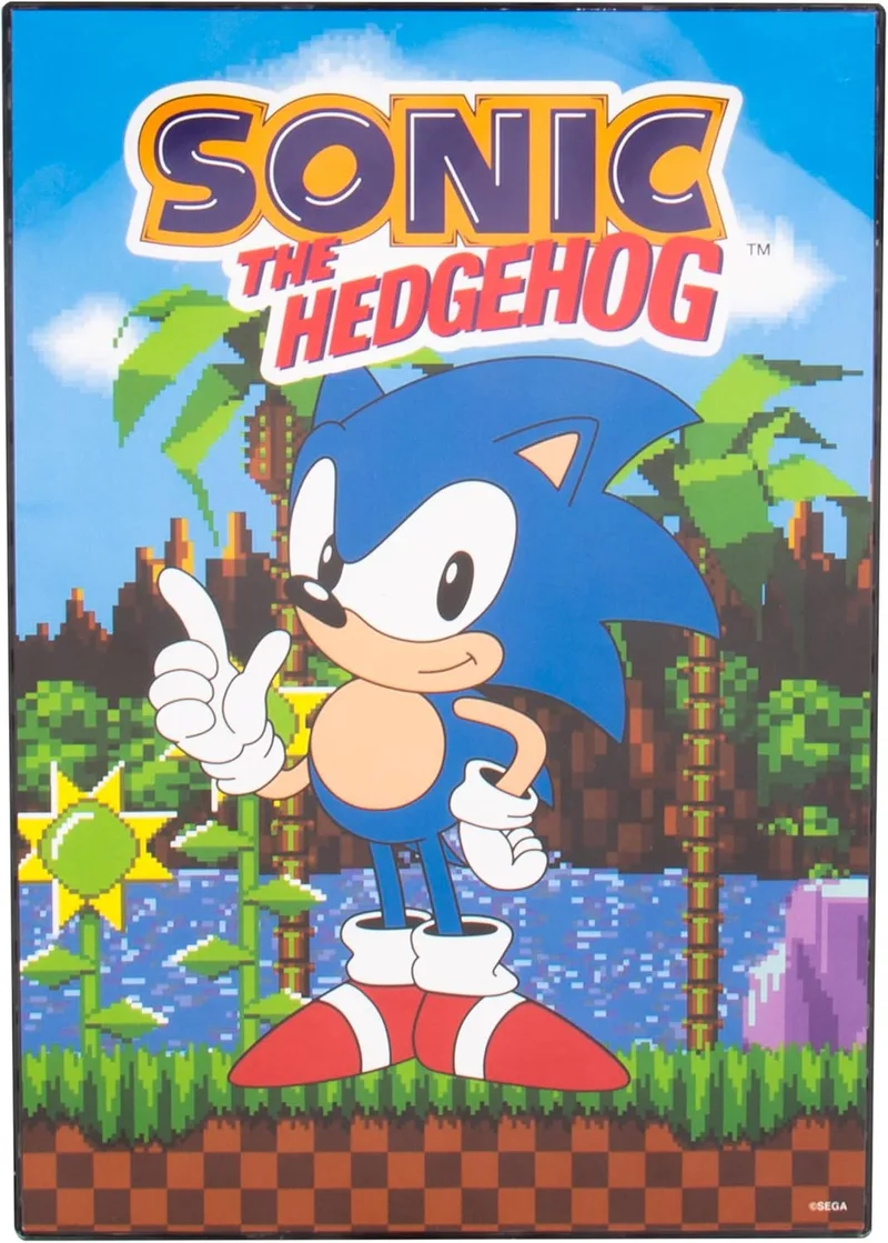 Sonic the Hedgehog - Sonic Poster Light van Fizz Creations – cover