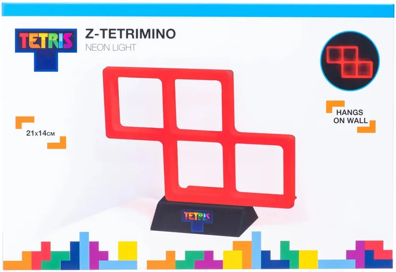 Tetris - Neon Light Red van Fizz Creations – cover