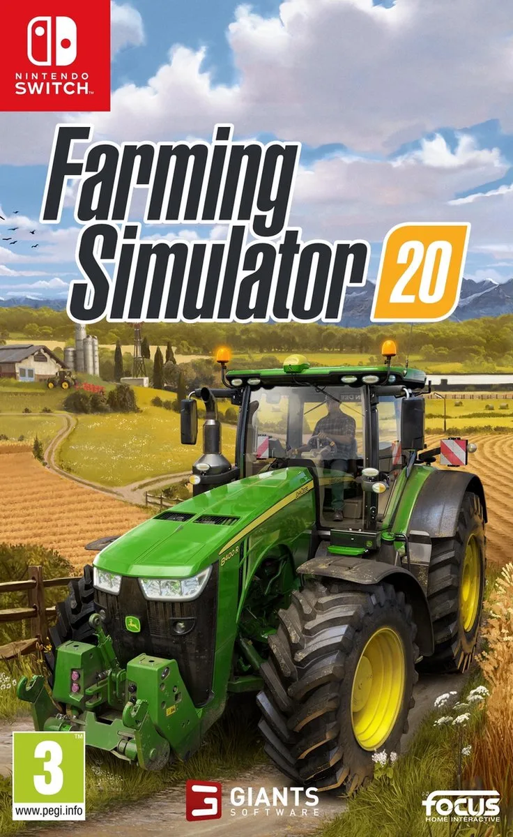 Farming Simulator 20 by Focus Entertainment, Nintendo Switch – cover