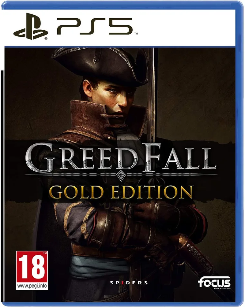 Greedfall Gold Edition van Focus Entertainment, PS5 – cover