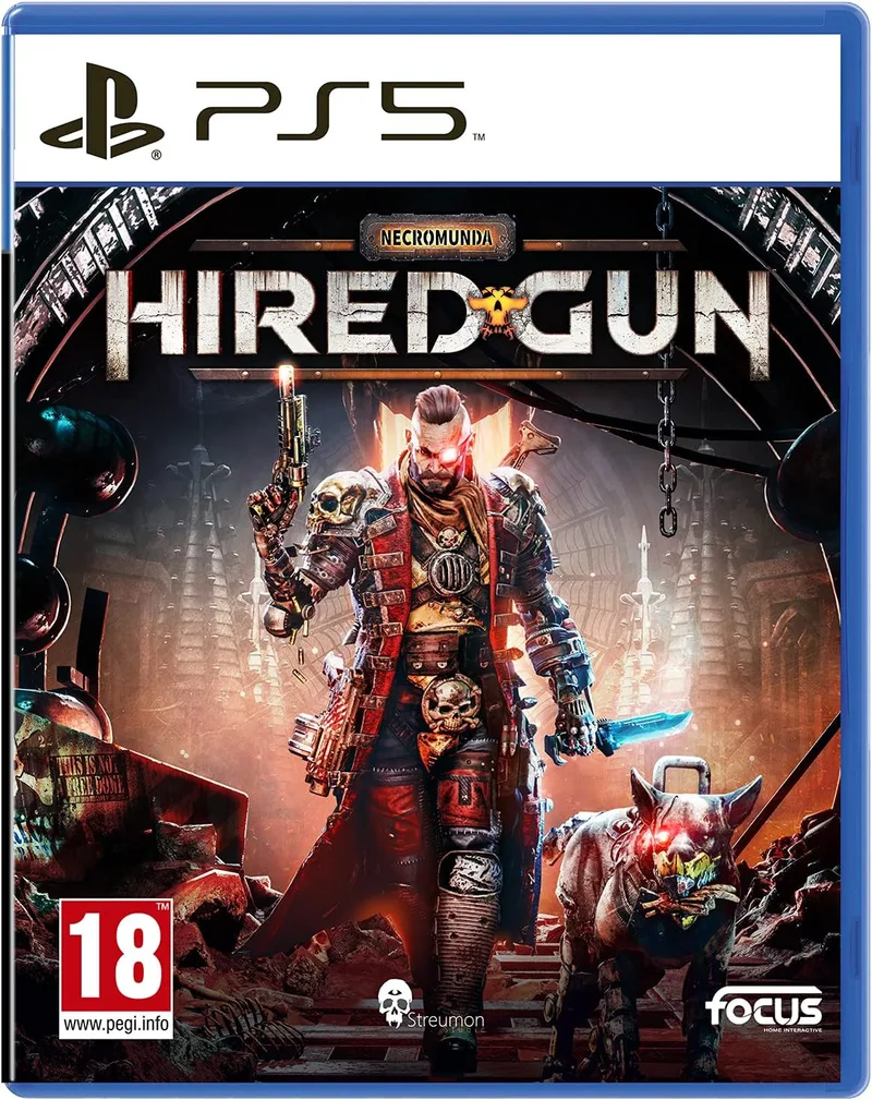 Necromunda - Hired Gun van Focus Entertainment, PS5 – cover