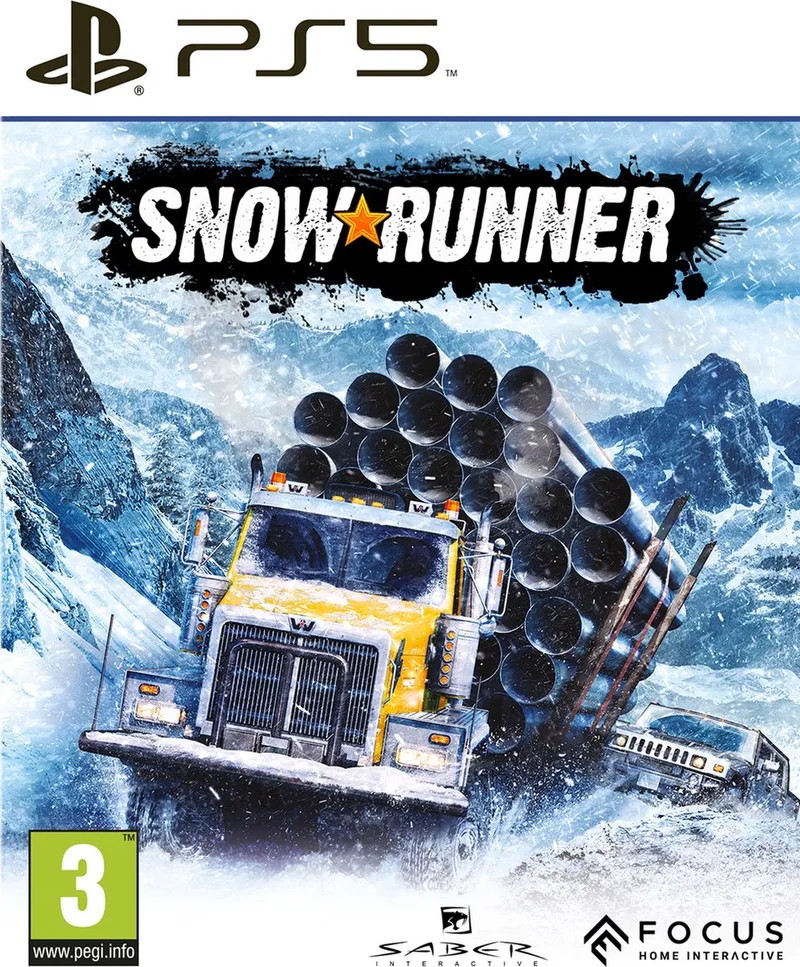 Snowrunner van Focus Entertainment, PS5 – cover