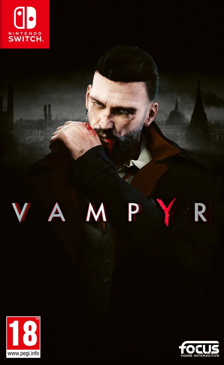 Vampyr by Focus Entertainment, Nintendo Switch – cover