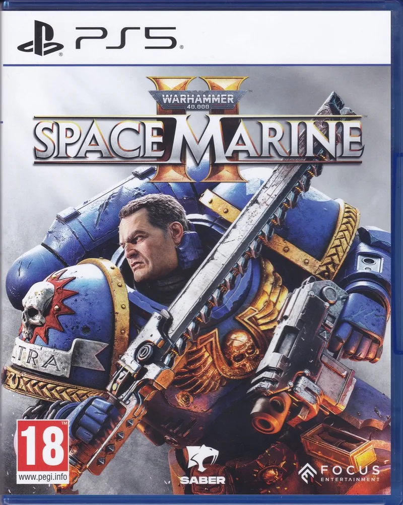 Warhammer 40,000: Space Marine II van Focus Entertainment, PS5 – cover