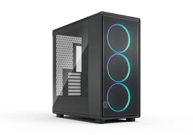 Epoch XL Black TG RGB Light tint - Tower-Model van Fractal Design – cover