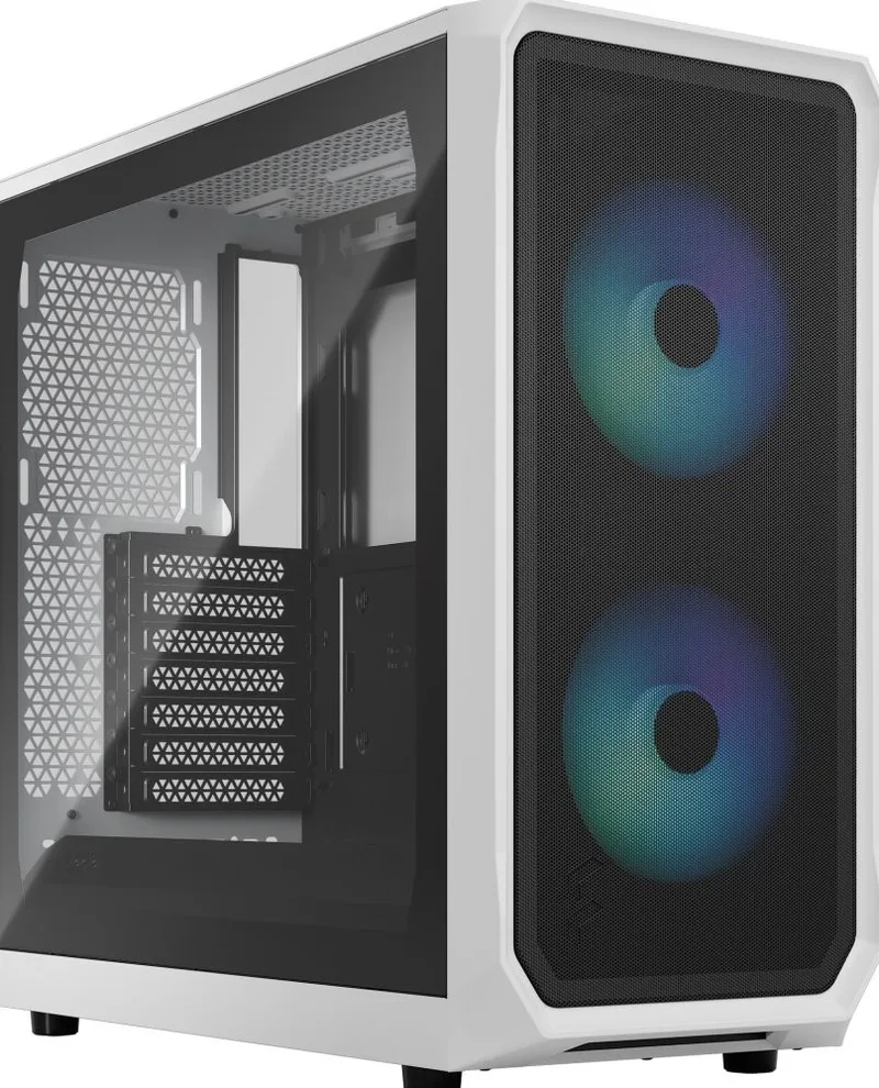 Focus 2 RGB White TG Clear Tint - Behuizing de Fractal Design – jaquette
