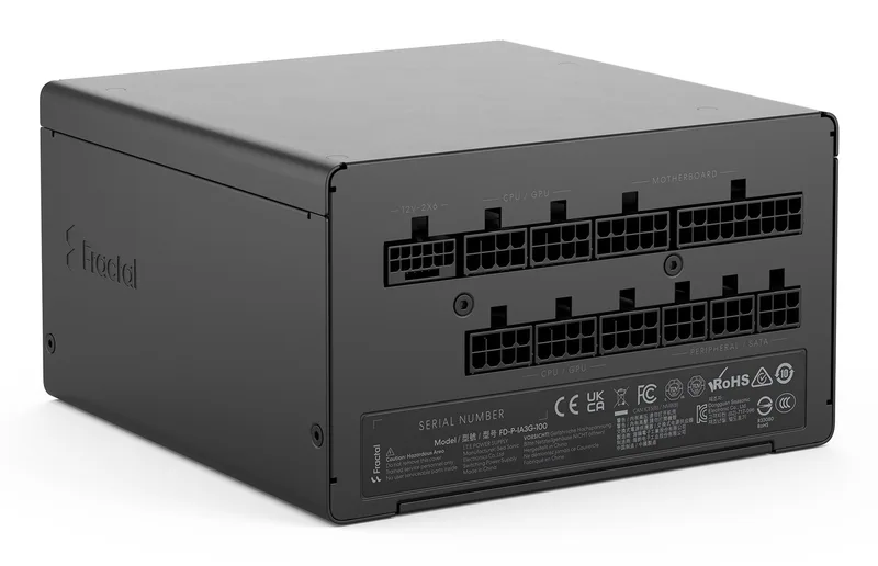 ION Gold 1000 Black - Voeding van Fractal Design – cover