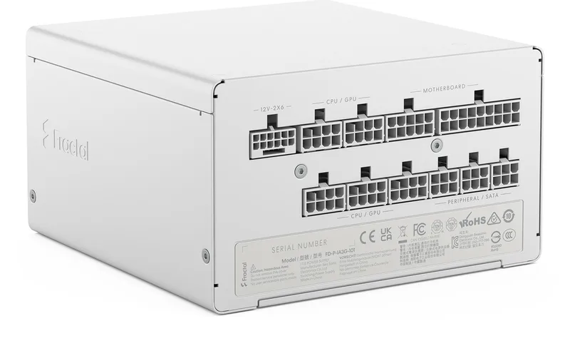 ION Gold 1000 White - Voeding de Fractal Design – jaquette