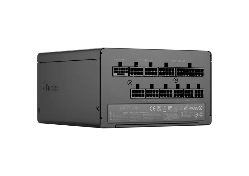 ION Gold 850 Black - Voeding de Fractal Design – jaquette