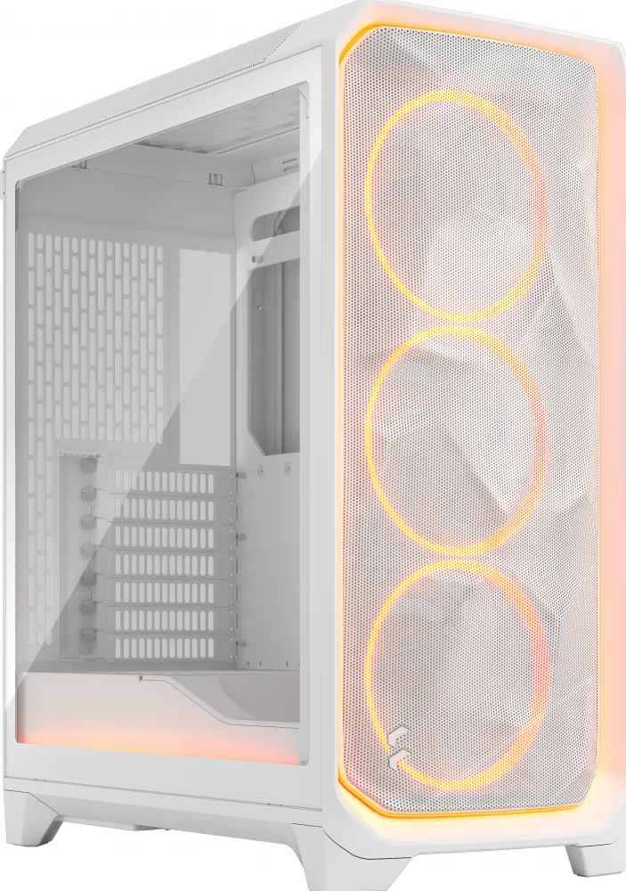 Meshify 3 Ambience Pro RGB White TG Clear Tint - Midtowermodel by Fractal Design – cover