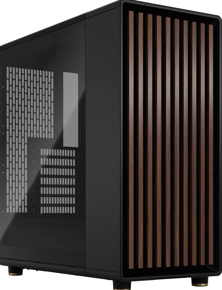 North TG Clear Charcoal Black - Behuizing- Midi-Tower by Fractal Design – cover
