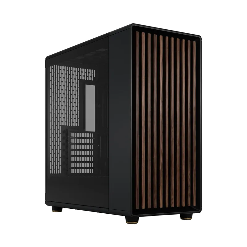 North XL RC Charcoal Black TG Dark - Behuizing de Fractal Design – jaquette