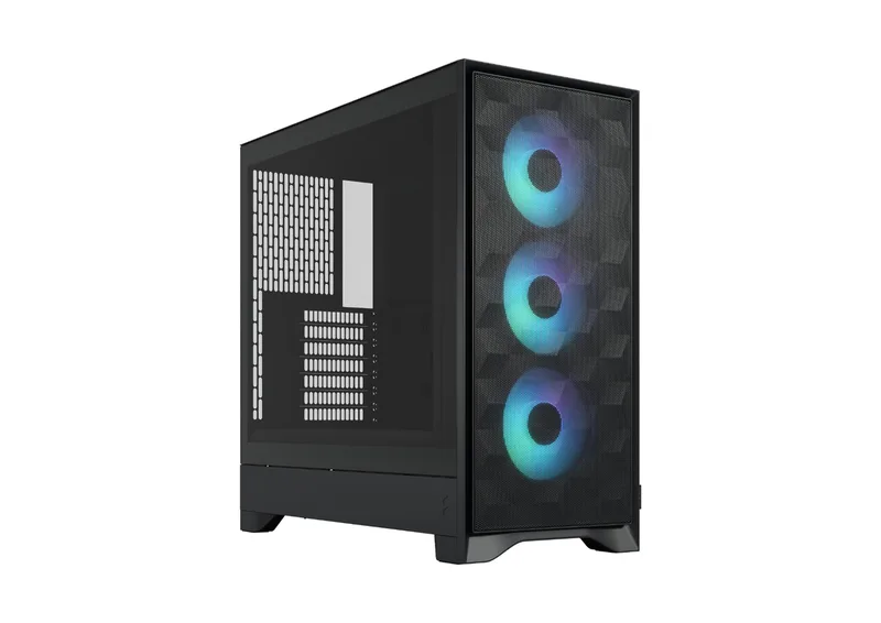 Pop 2 Air Black TG RGB - Behuizing van Fractal Design – cover
