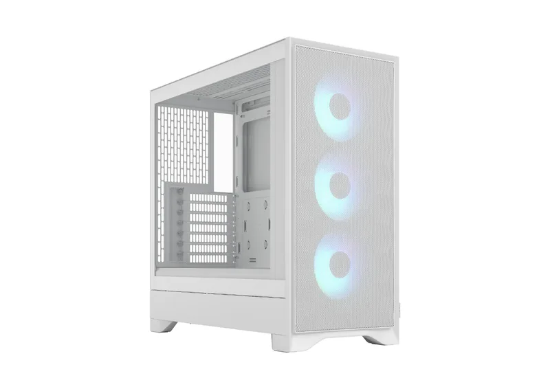 Pop 2 Air White TG RGB - Behuizing van Fractal Design – cover
