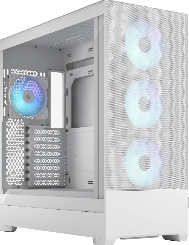Pop XL Air RGB White TG Clear - Towermodel van Fractal Design – cover