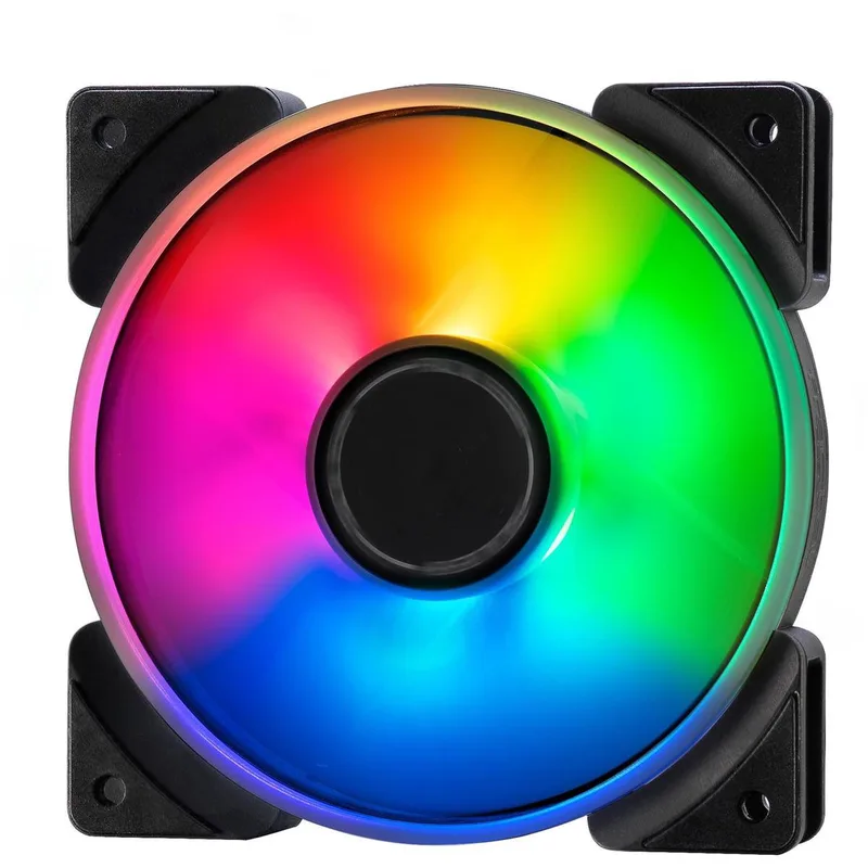 Prisma AL-12 PWM - Behuizingsventilator - 120mm - ARGB Verlichting - PWM-regeling by Fractal Design, Black – cover