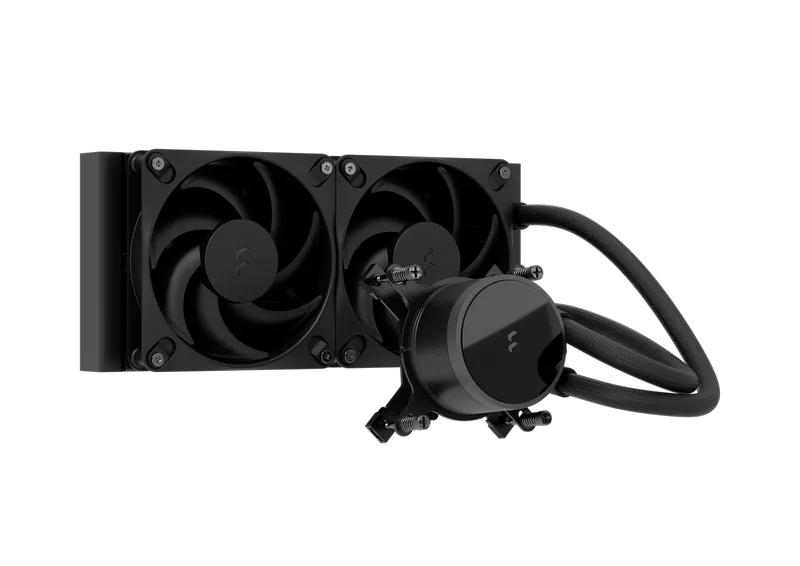 Radius 240 Black - Waterkoeler by Fractal Design – cover