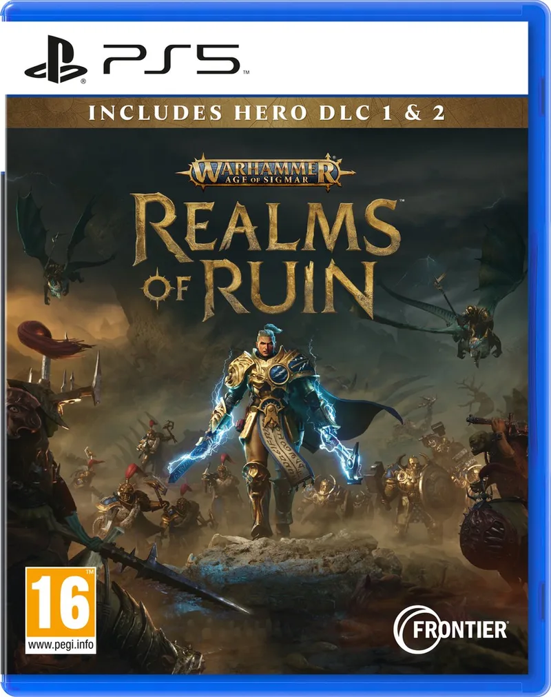 Warhammer Age of Sigmar: Realms of Ruin van Frontier Developments, PS5 – cover