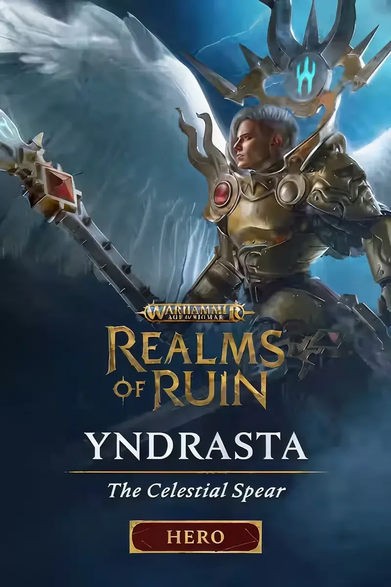 Warhammer Age of Sigmar: Realms of Ruin – The Yndrasta, Celestial Spear Pack DLC by Frontier Developments – cover