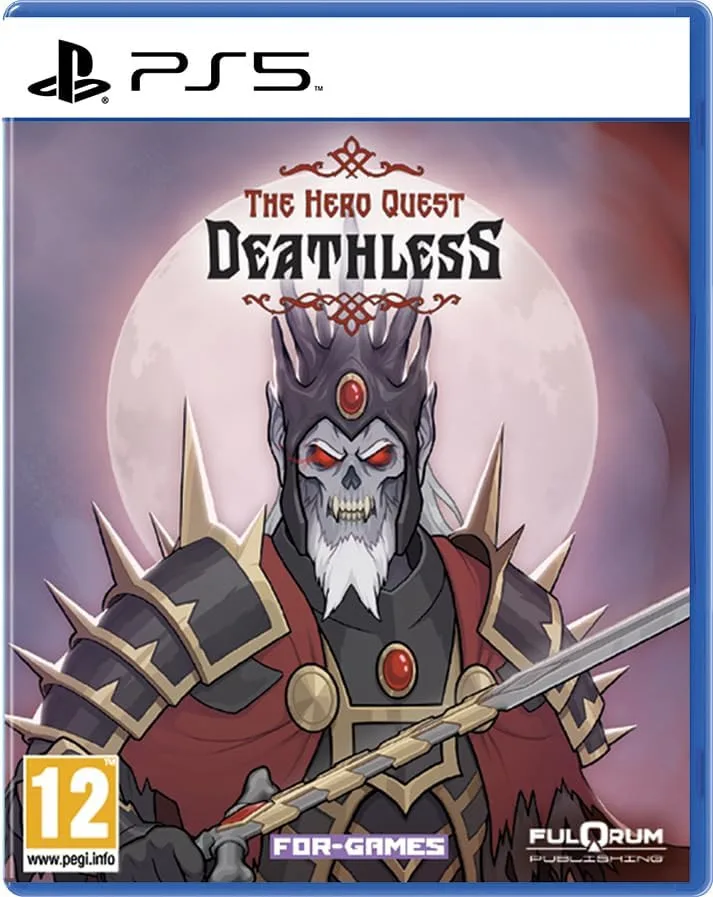 Deathless. The Hero Quest fra Fulqrum Publishing, PS5 – cover