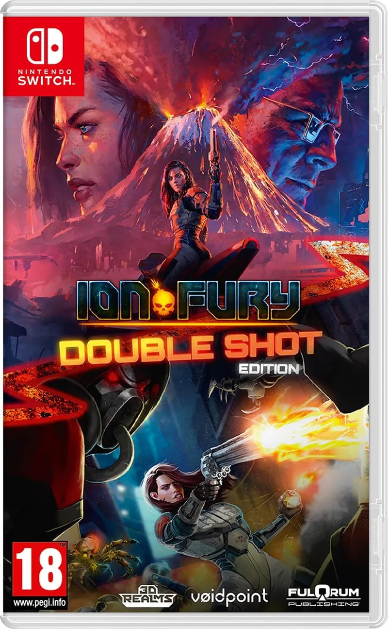 Ion Fury: Double Shot Edition by Fulqrum Publishing, Nintendo Switch – cover