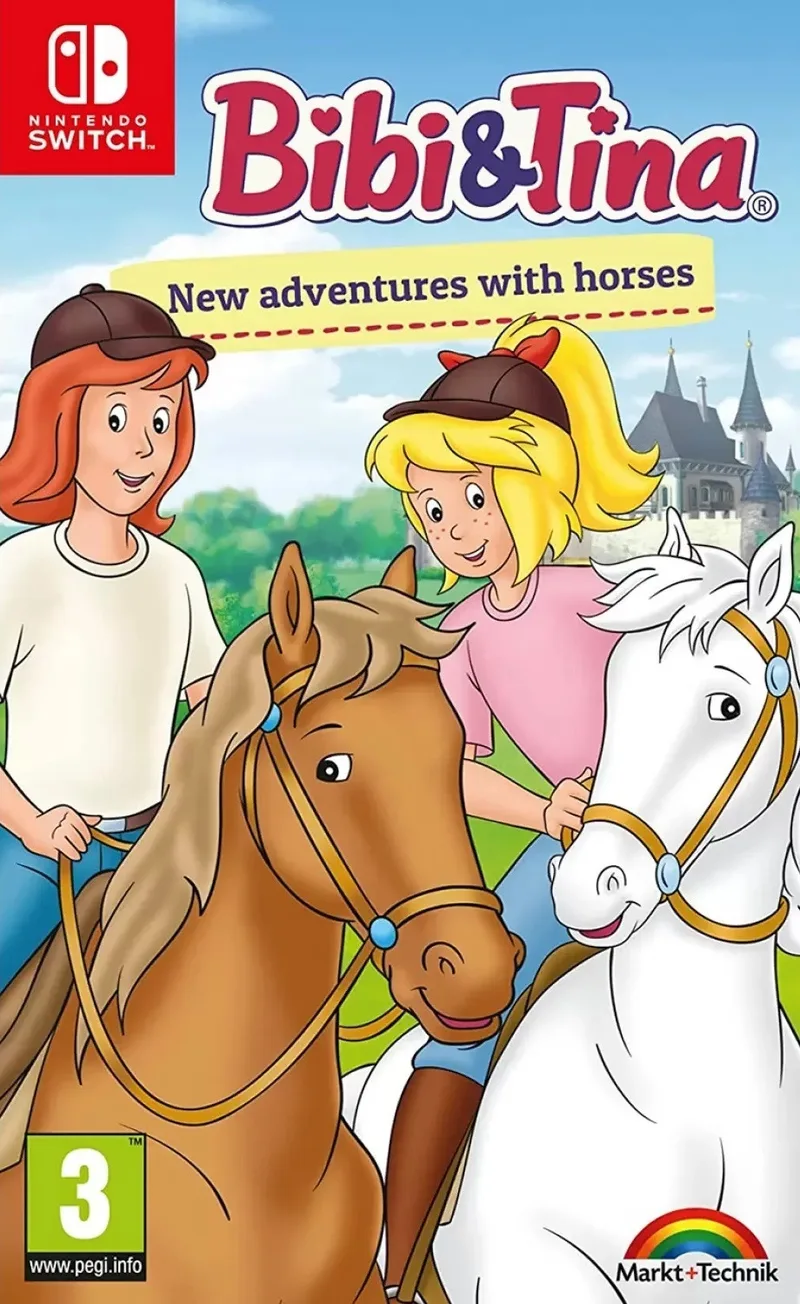 Bibi & Tina New Adventures with Horses van Funbox Media, Nintendo Switch – cover