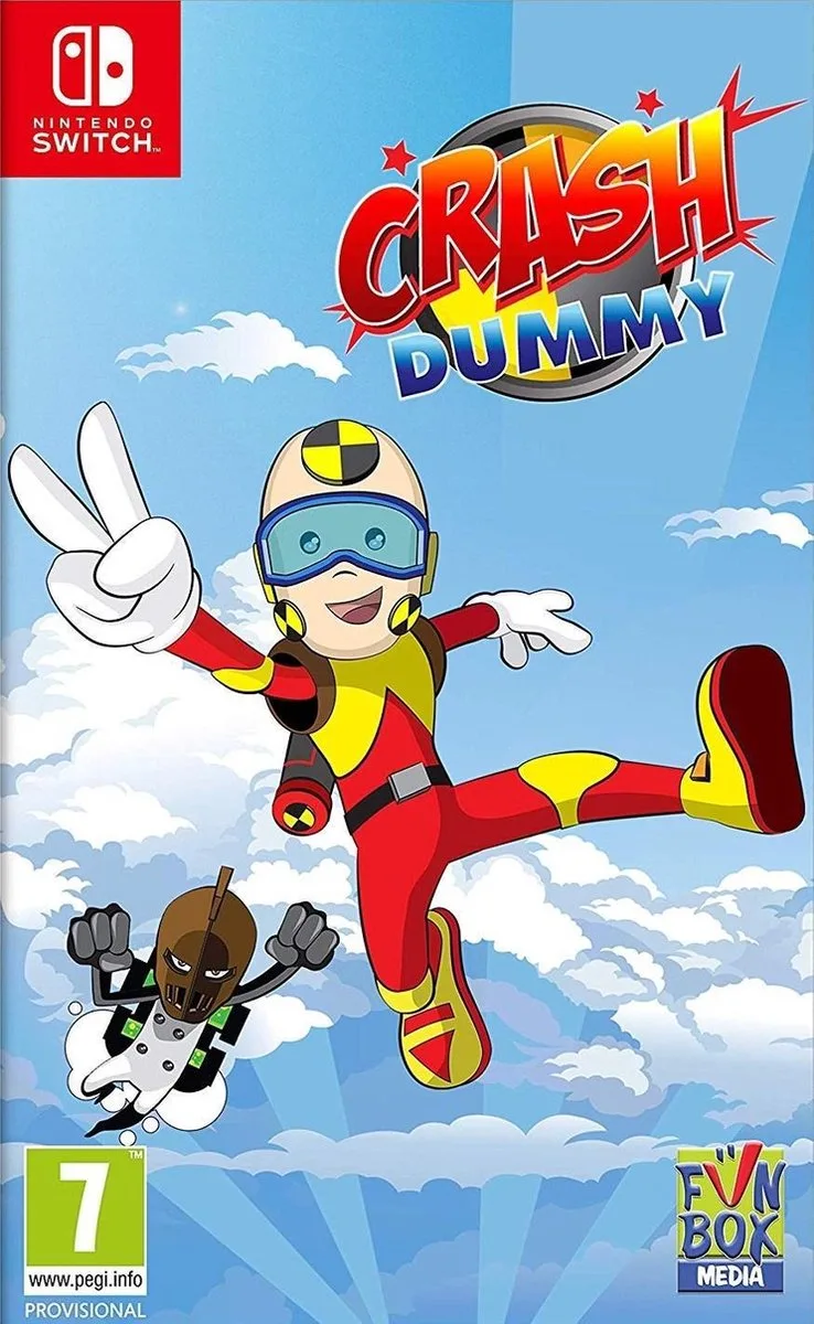 Crash Dummy de Funbox Media, Nintendo Switch – jaquette
