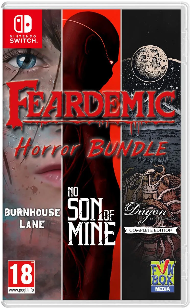 Feardemic Horror Bundle van Funbox Media, Nintendo Switch – cover