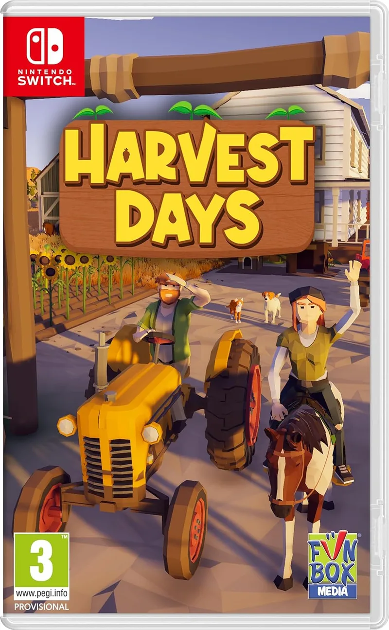 Harvest Days van Funbox Media, Nintendo Switch – cover
