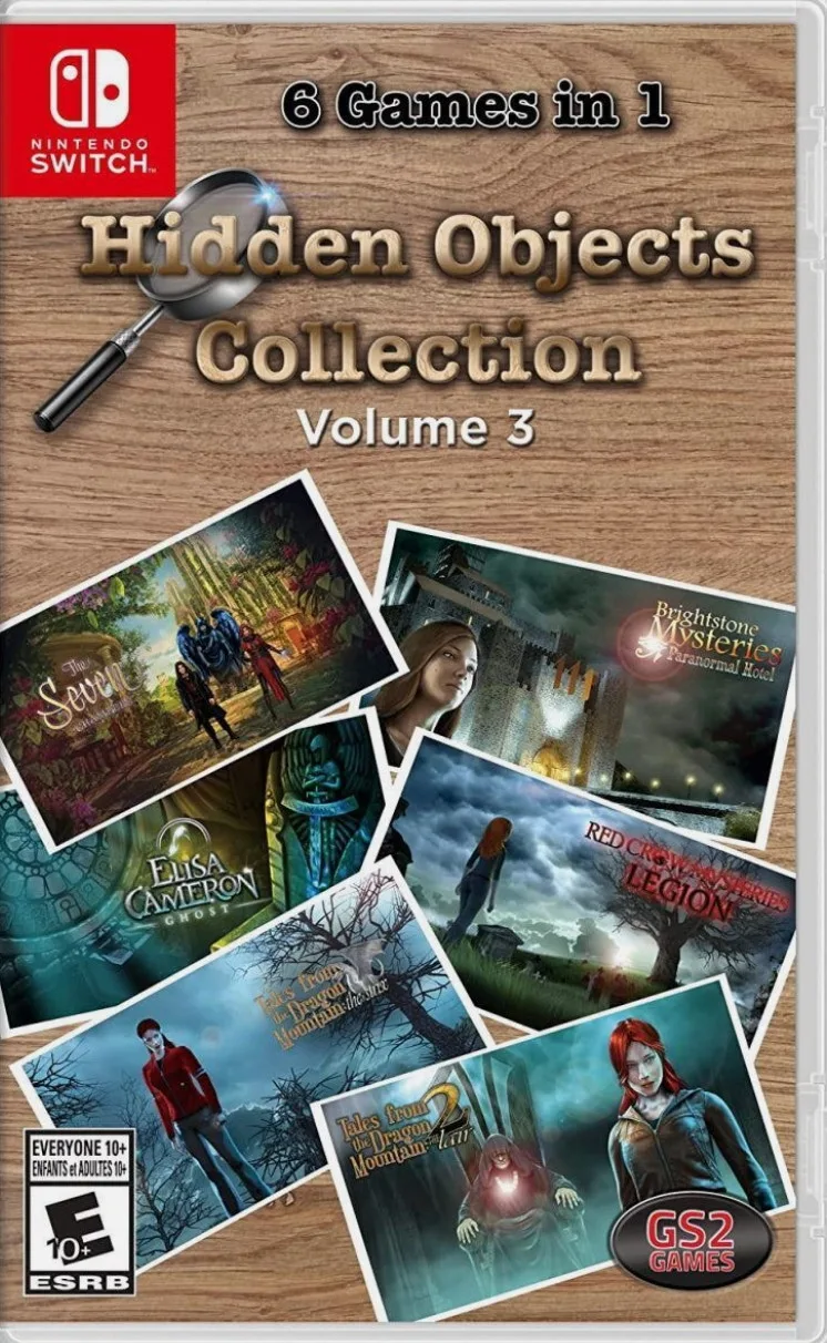 Hidden Objects Collection Volume 3 de Funbox Media, Nintendo Switch – jaquette