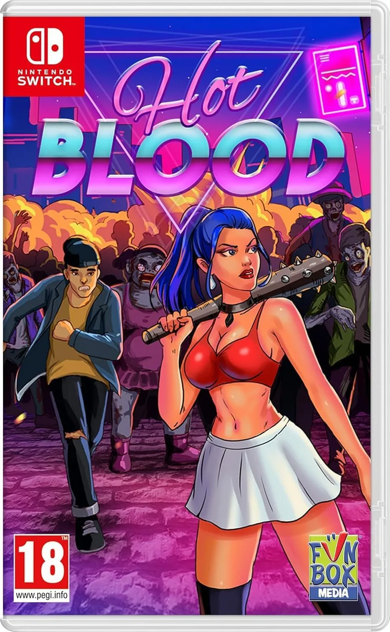 Hot Blood van Funbox Media, Nintendo Switch – cover