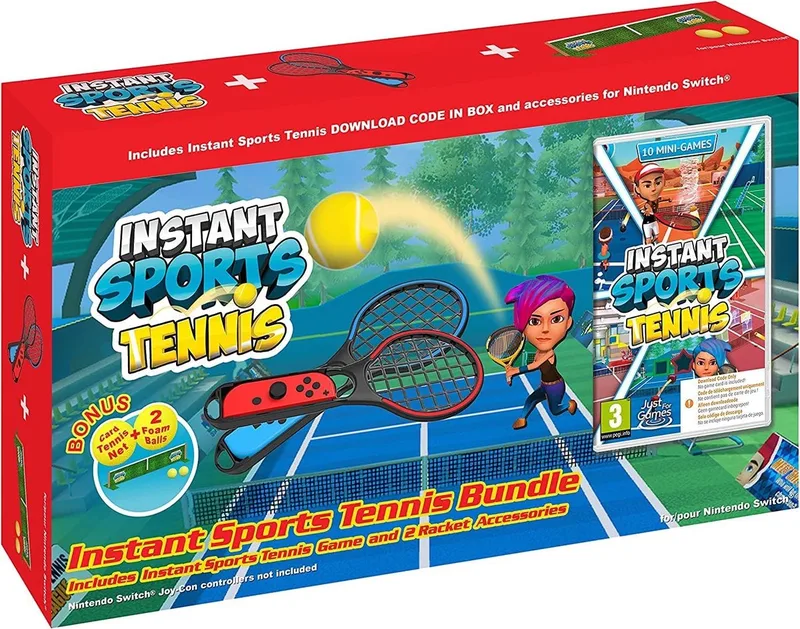 Instant Sports Tennis Bundle - Nintendo Switch versie van Funbox Media, Nintendo Switch – cover