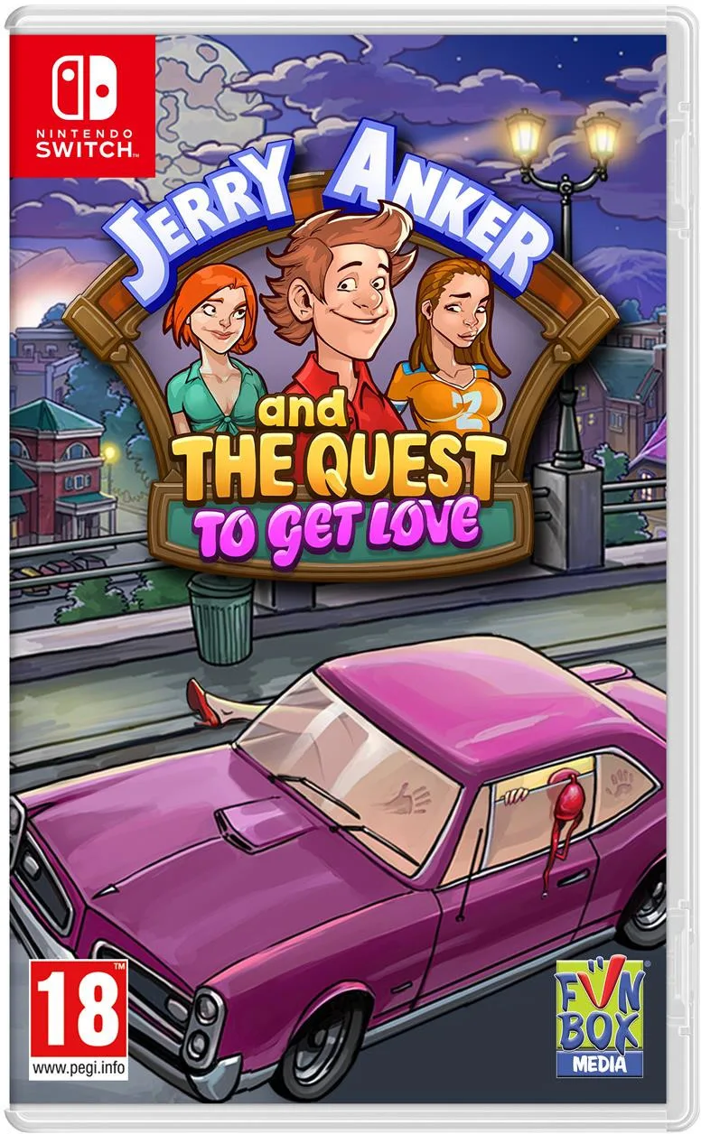 Jerry Anker and the Quest to get Love van Funbox Media, Nintendo Switch – cover