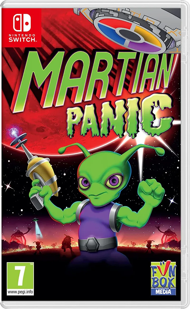 Martian Panic van Funbox Media, Nintendo Switch – cover