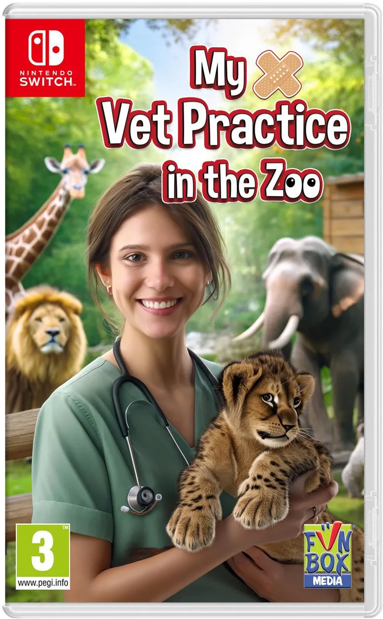 My Vet Practice in the Zoo van Funbox Media, Nintendo Switch – cover